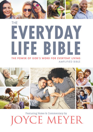 FaithWords 17904X Amplified New Everyday Life Bible, Softcover