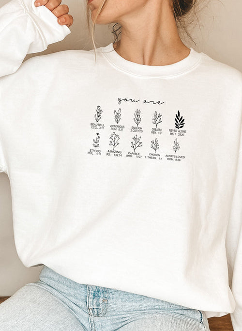 Bible Verses Sweat Shirt