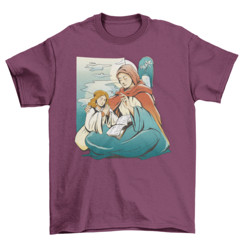 People praying with bible t-shirt design