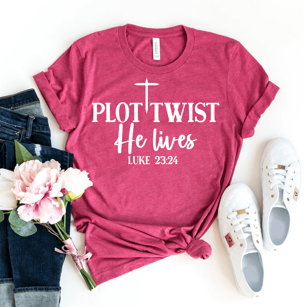 Plot Twist He Lives T-shirt