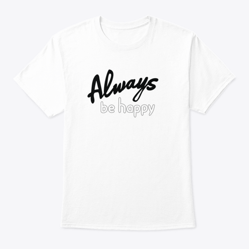 Always Be Happy. Bible Verse Quote. Motivation, Stylish, Christian